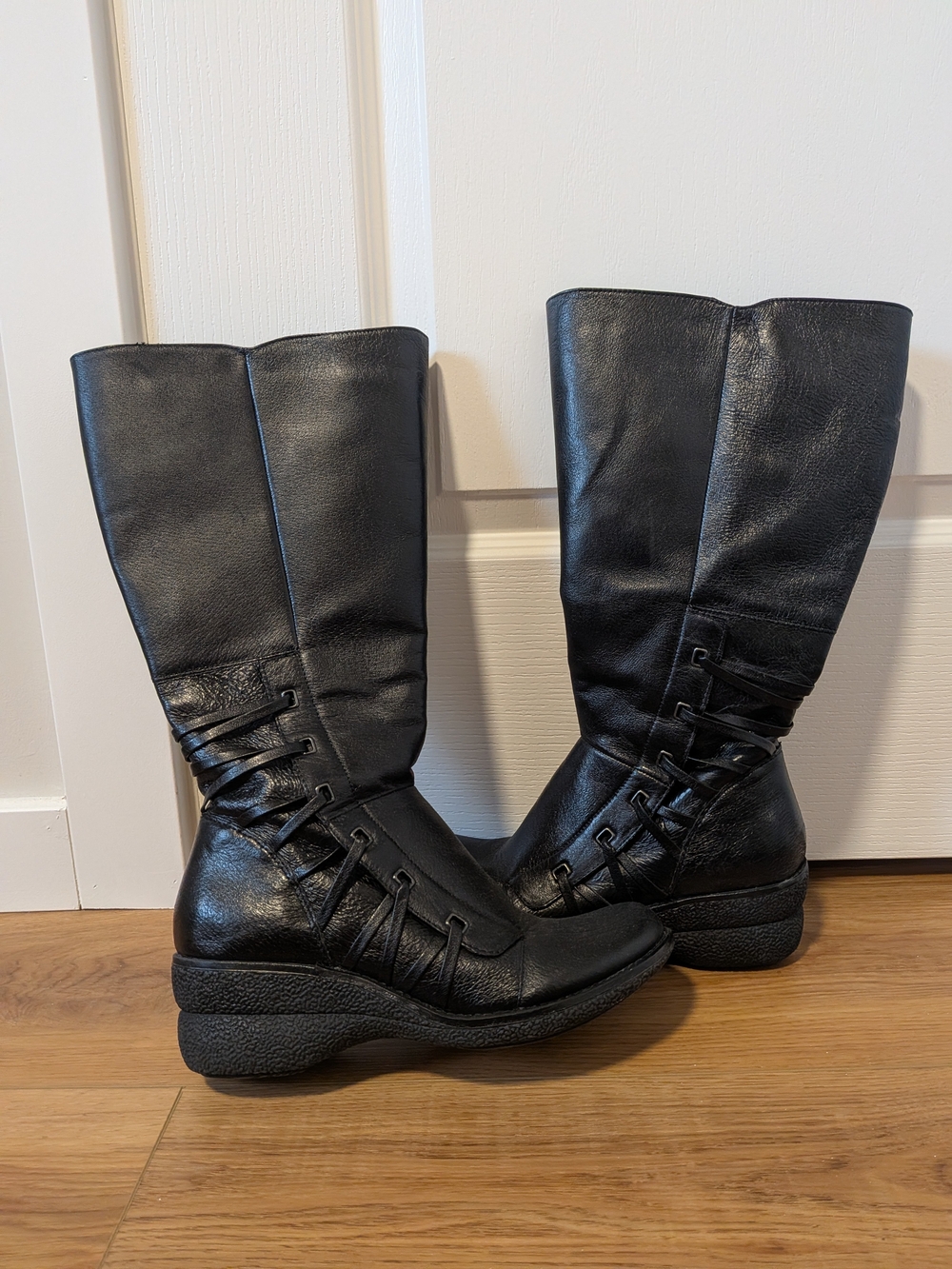 WIDE CALF Leather Orson Boot